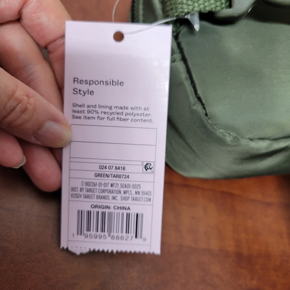 Wild Fable Womens Green Fanny Pack Nwt